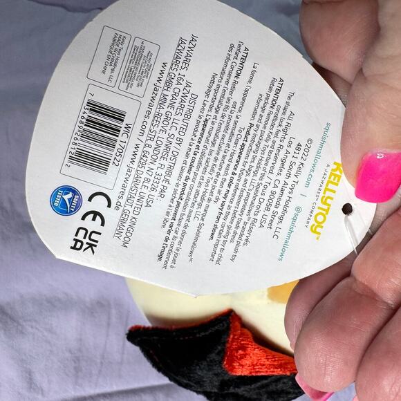 Squishmallow Halloween Brock the Bulldog Vampire 9" Plush Gothic Vampcore Puppy - Picture 5 of 9